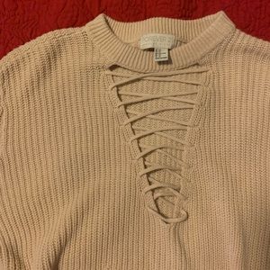 Low V Sweater